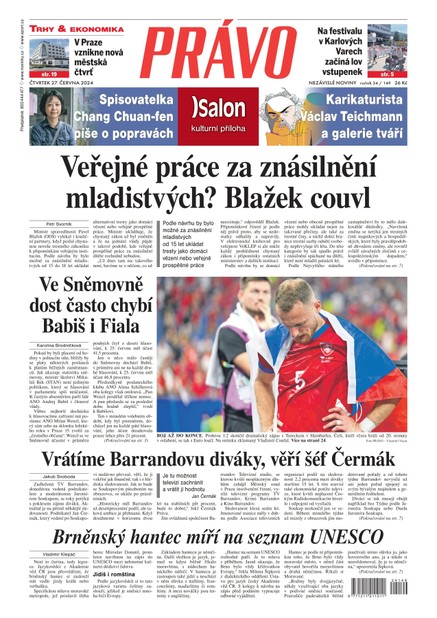 Deník Právo - 27.6.2024