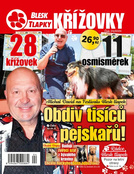  Blesk Tlapky Křížovky - 4/2024