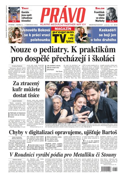Deník Právo - 4.7.2024