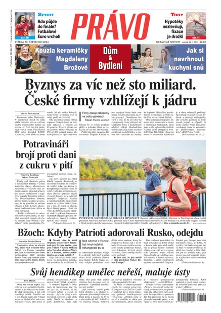Deník Právo - 10.7.2024