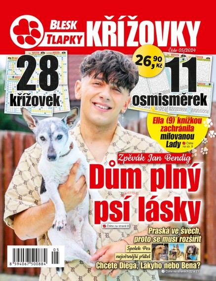 Blesk Tlapky Křížovky - 5/2024