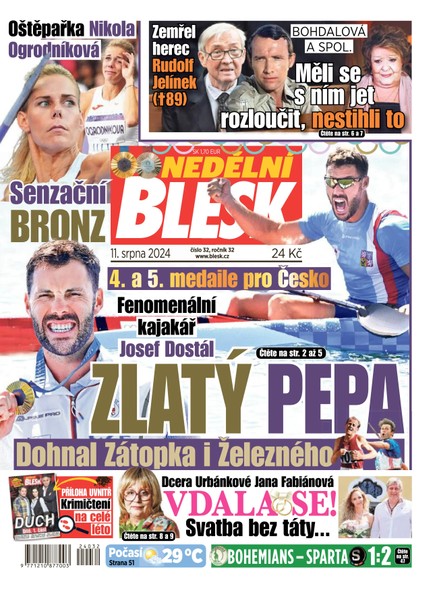 NEDĚLNÍ BLESK - 11.08.2024