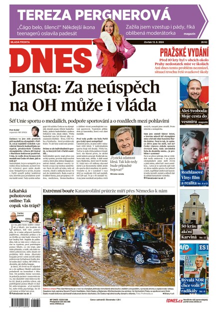 MF DNES - 15.08.2024