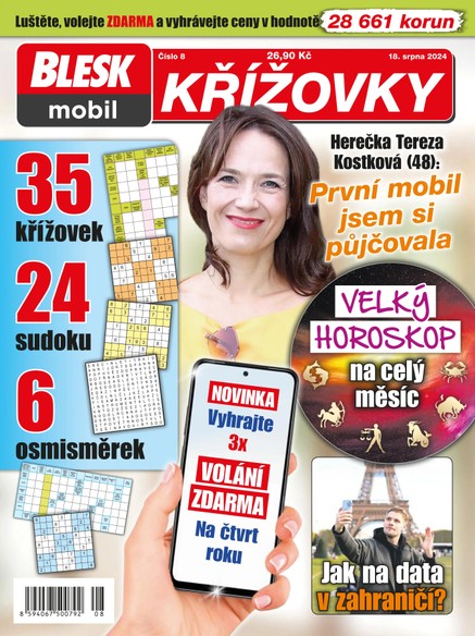 BleskMobil křížovky - 8/2024