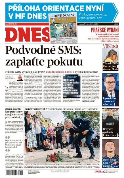 MF DNES - 07.09.2024