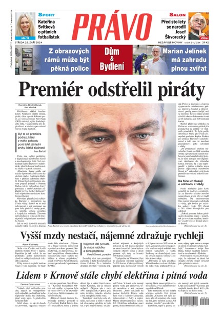 Deník Právo - 25.9.2024