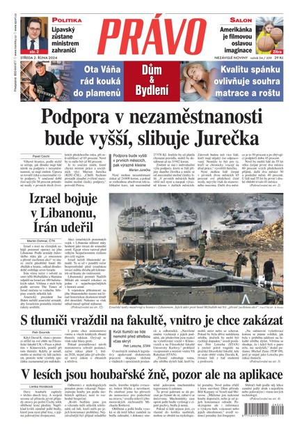 Deník Právo - 2.10.2024
