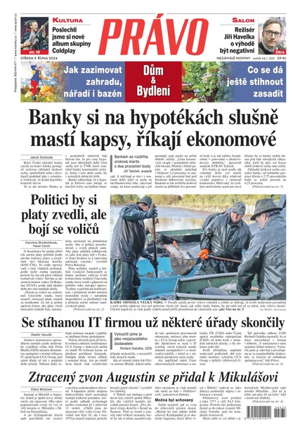 Deník Právo - 9.10.2024