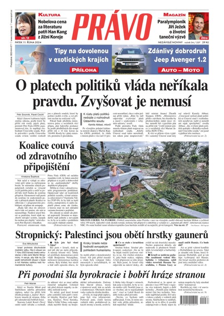 Deník Právo - 11.10.2024
