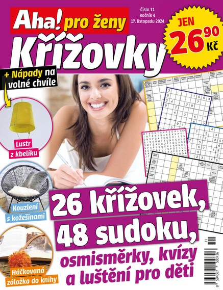 Aha! pro ženy křížovky - 11/2024