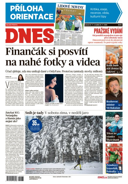 MF DNES - 23.11.2024