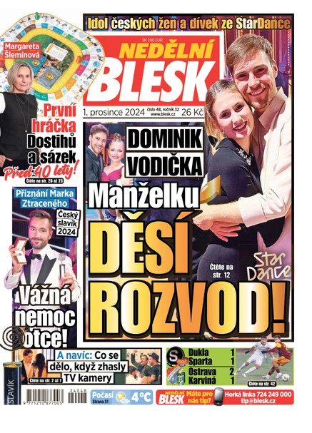 NEDĚLNÍ BLESK - 01.12.2024