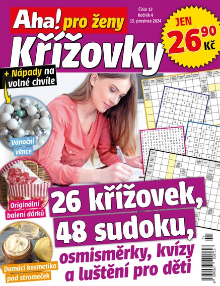 Aha! pro ženy křížovky - 12/2024