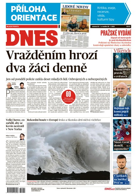 MF DNES - 25.01.2025