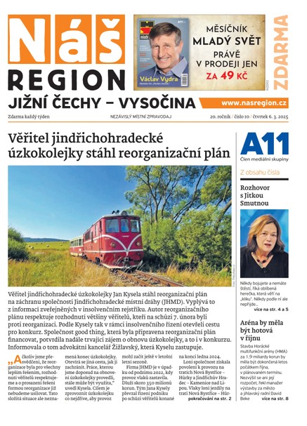 Náš Region - Jižní Čechy 10/2025