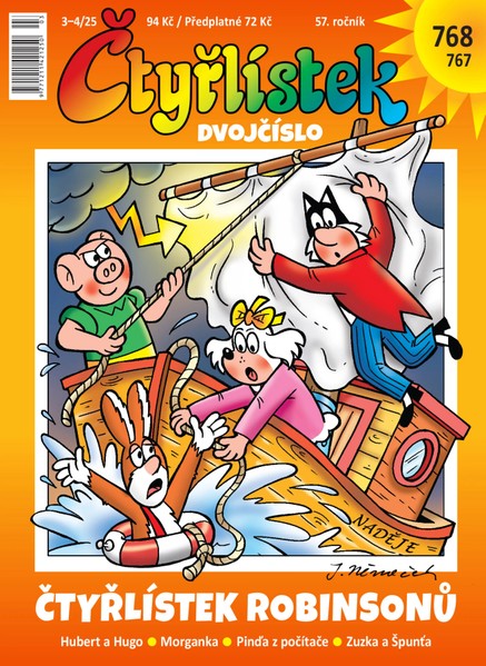 Čtyřlístek 3-4/2025