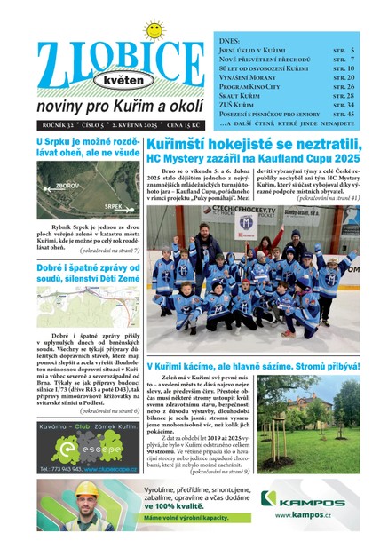 Zlobice noviny pro Kuřim a okolí 5/2025