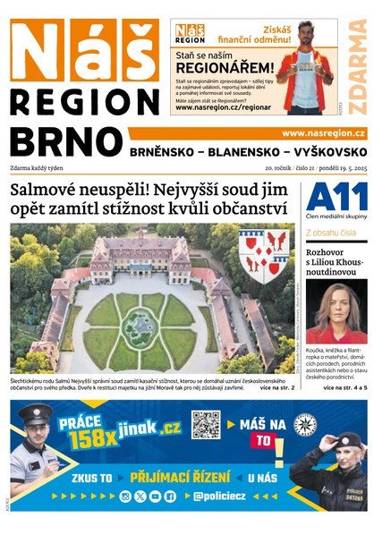 Náš Region - Brno 21/2025