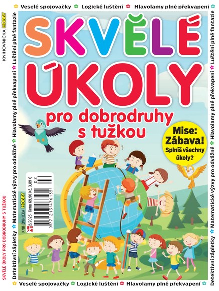 Knihovnička Junior - Hravé úkoly na cesty 2/2025