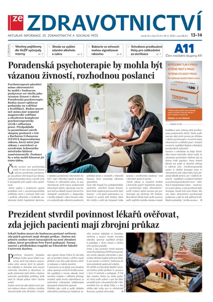 Ze Zdravotnictví 13/2025
