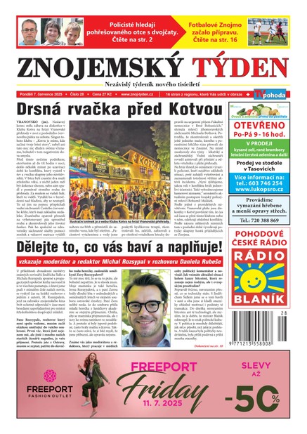 Znojemský týden 28/2025