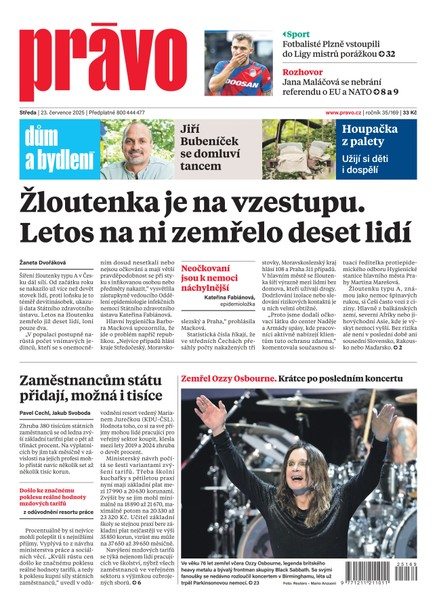 Deník Právo - 23.7.2025