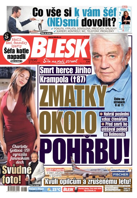 Blesk - 29.07.2025