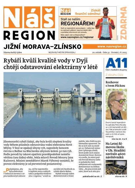Náš Region - Jižní Morava/Zlínsko 32/2025