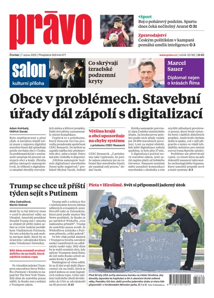 Deník Právo - 7.8.2025