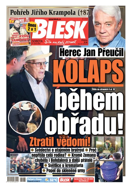 Blesk - 09.08.2025