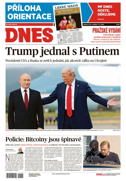 MF DNES - 16.08.2025