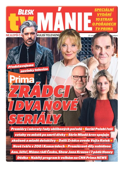 Blesk Tv manie - 23.08.2025