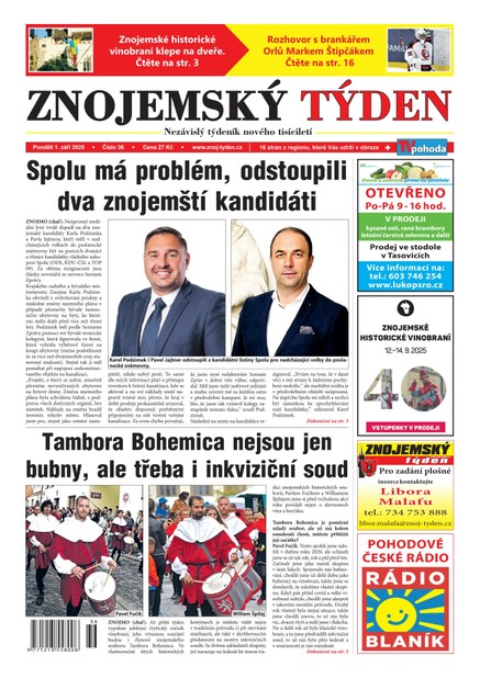 Znojemský týden 36/2025
