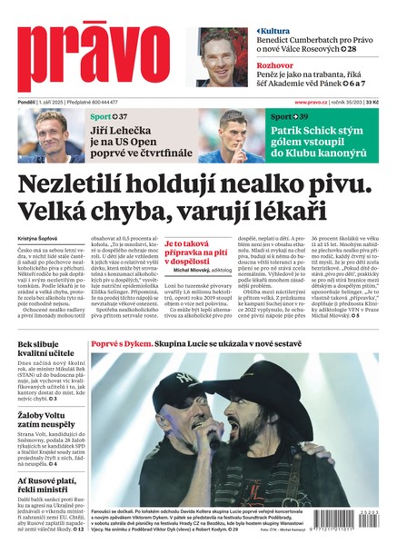Deník Právo - 1.9.2025