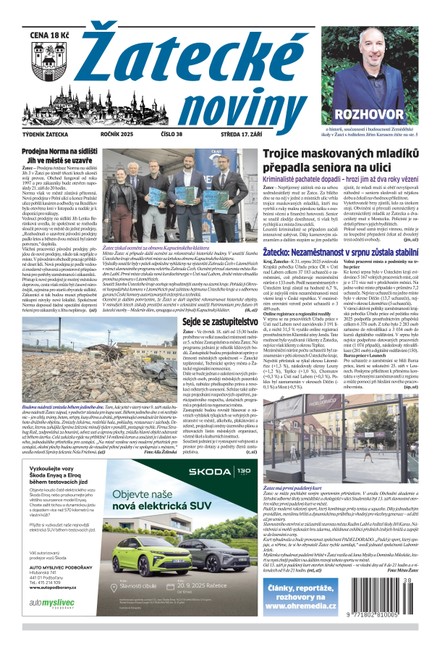 Žatecké noviny 38/25