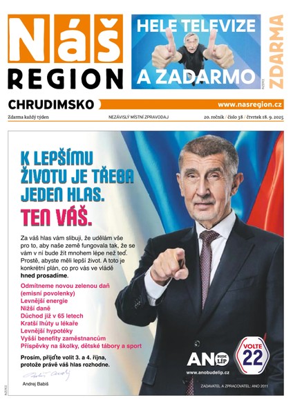 Náš Region - Chrudimsko 38/2025