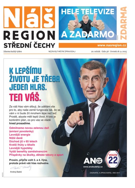 Náš Region - Střední Čechy 38/2025