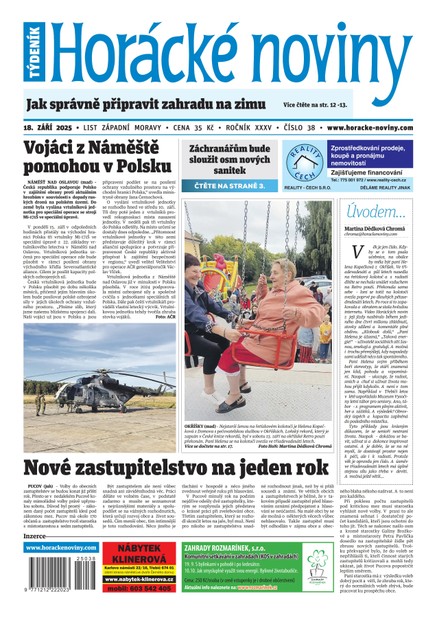 Horácké noviny 38/2025