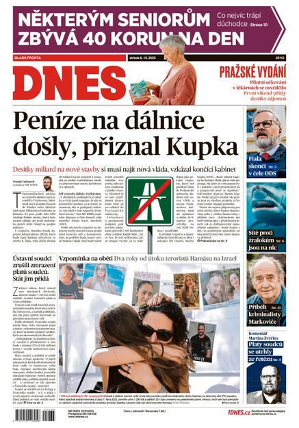 MF DNES - 08.10.2025