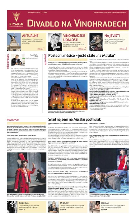 HN 202 - 16.10.2025 Divadlo na Vinohradech