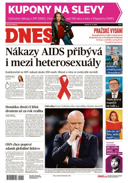 MF DNES - 16.10.2025