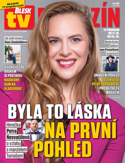 Blesk Tv magazín - 17.10.2025
