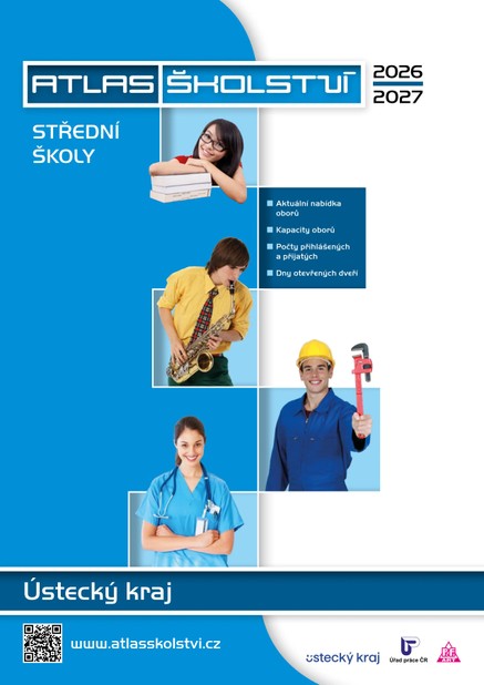 Atlas školství – střední školy - Ústecký kraj 2026/2027