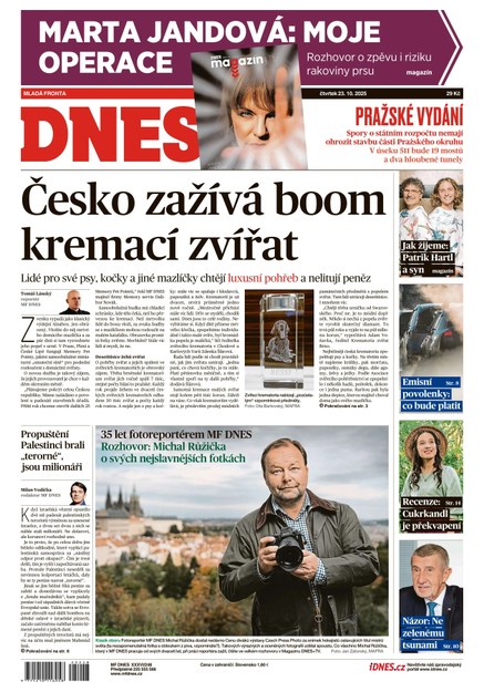 MF DNES - 23.10.2025