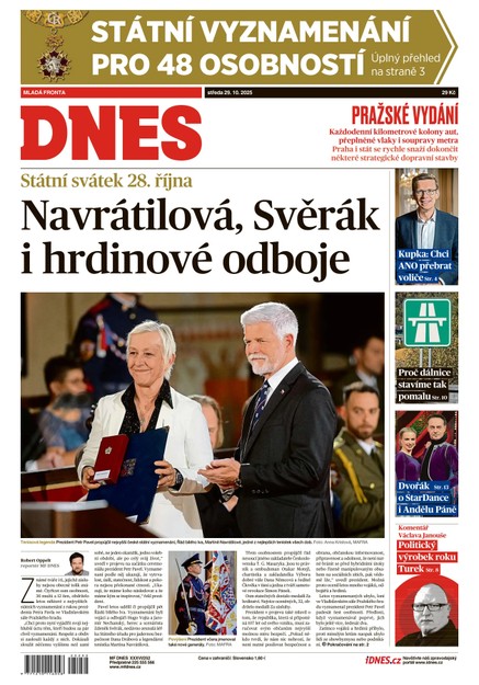 MF DNES - 29.10.2025