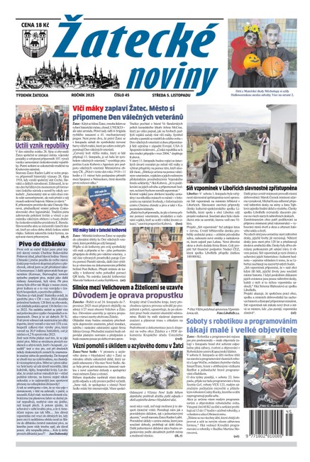 Žatecké noviny 45/25