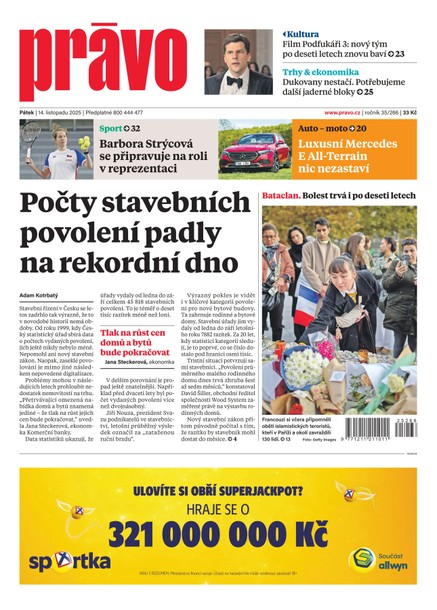 Deník Právo - 14.11.2025