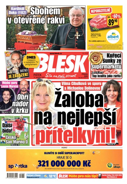 Blesk - 14.11.2025