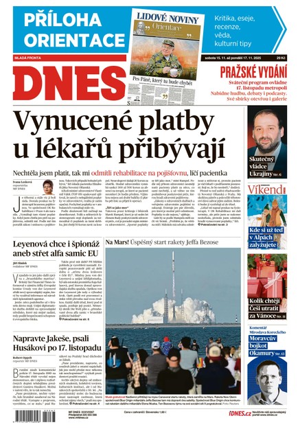 MF DNES - 15.11.2025