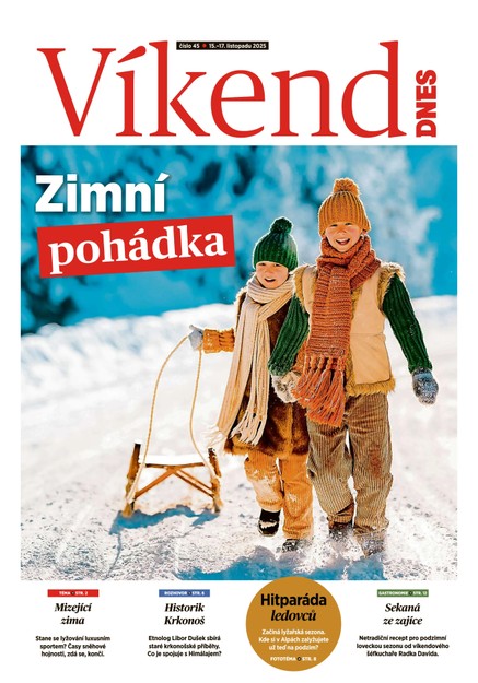 Víkend DNES Jižní Čechy - 15.11.2025